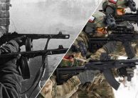 Автоматическое оружие воинов: ППШ-41 и АК-12