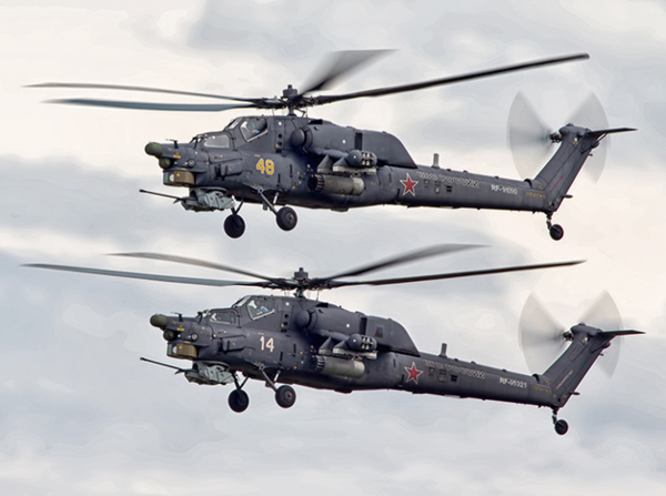 В России начинается производство боевого вертолета с двойным управлением