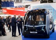 КАМАЗ  демонстрирует беспилотный автобус «Шатл»