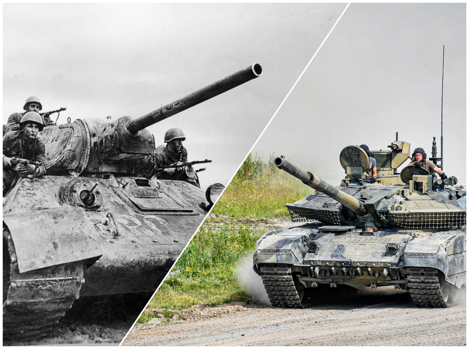 Танки победы: Т-34 и Т-90М