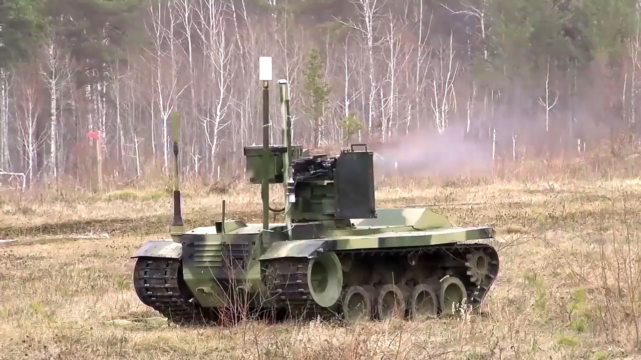 Rosoboronexport Launches Global Marketing of the Latest Ground-Based Robotic System