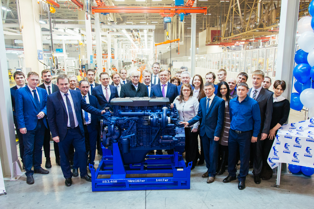 KAMAZ Launches New R6 Engines Conveyor