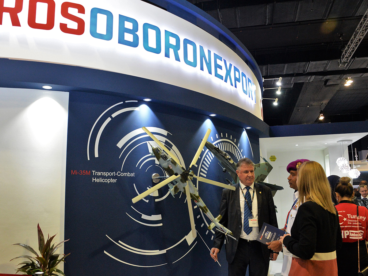 Rosoboronexport to Bring Russian Military Equipment  for All Services to Malaysia’s DSA 2018