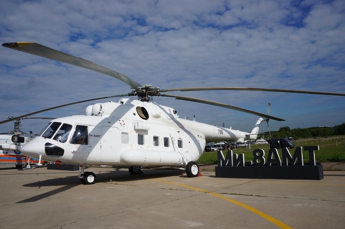 «Вертолеты России» передали два Ми-8АМТ «Сбербанк Лизингу»