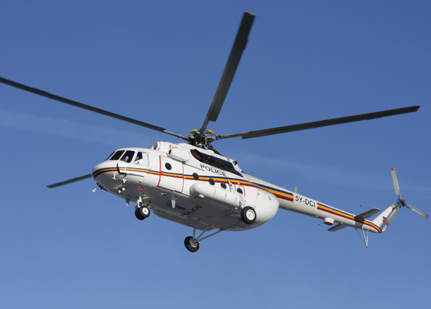 Russia delivered utility helicopter to Kenya