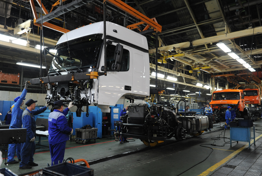 КАМАЗ повысил эффективность главного сборочного конвейера своего Автозавода