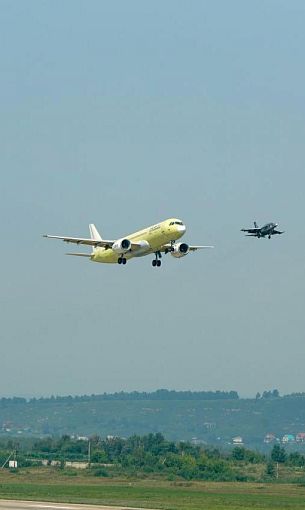 The First Mass Produced MC-21-310 Made Its First Flight 