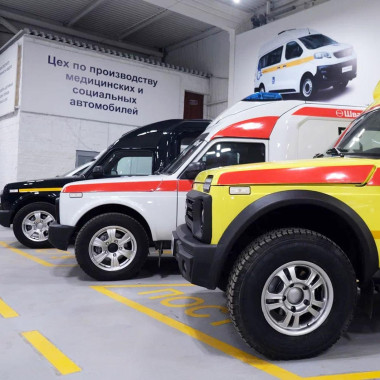 Нижегородские врачи ознакомились с автомобилями скорой помощи «Швабе»