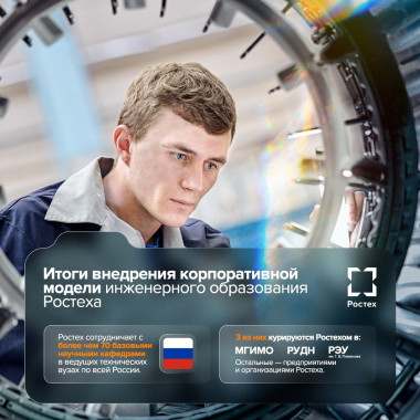 Итоги внедрения корпоративной модели инженерного образования Ростеха