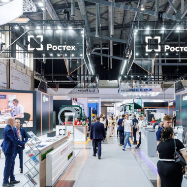 Экспозиция Госкорпорации Ростех на выставке «Иннопром 2025»