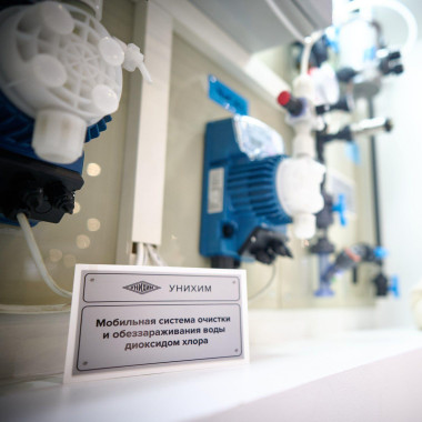 УНИХИМ представил свои разработки для судостроения на выставке «Нева-2025»