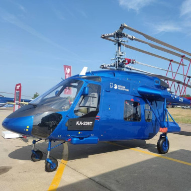 Ростех впервые поднял в воздух модернизированный Ка-226Т