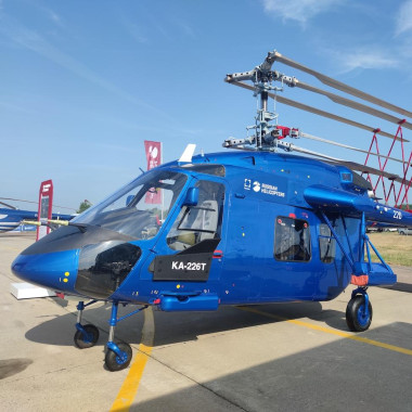 «Вертолеты России» на МАКС-2021 впервые представили новую модификацию Ка-226Т