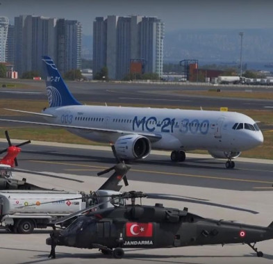 Russia’s MC-21 Liner Makes First International Flight