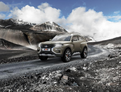 АВТОВАЗ представил концепт-кар LADA 4х4 VISION на Московском автосалоне