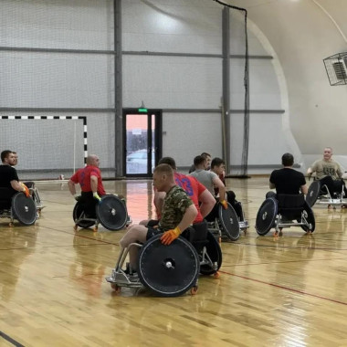 Пациенты ЦИТО освоили новый вид адаптивного спорта — регби на колясках