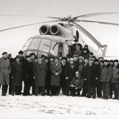 На Казанском вертолетном заводе прошел праздник в честь юбилея Ми-8