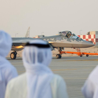 Экспозиция Госкорпорации Ростех на Международной авиационно-космической выставке Dubai Airshow 2025