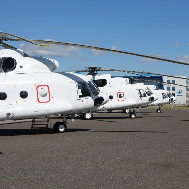 Ростех и ГТЛК передали региональным авиакомпаниям десять новых Ми-8