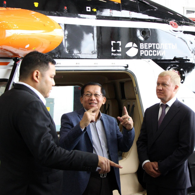 Делегация из Мьянмы посетила предприятие «Вертолетов России» в Бурятии