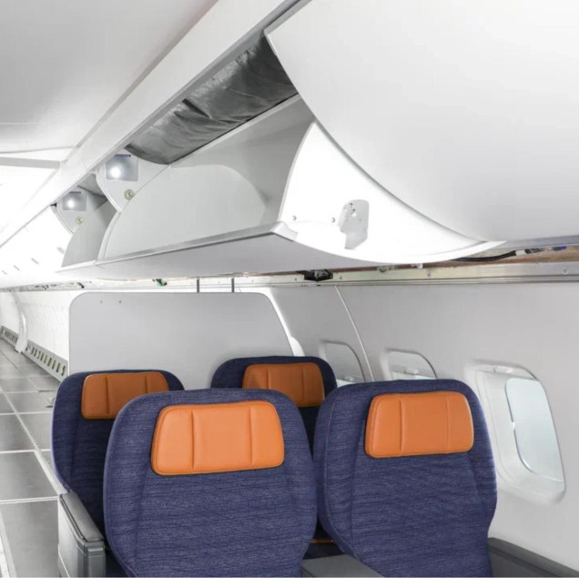 На опытном МС-21 установлены отечественные интерьеры