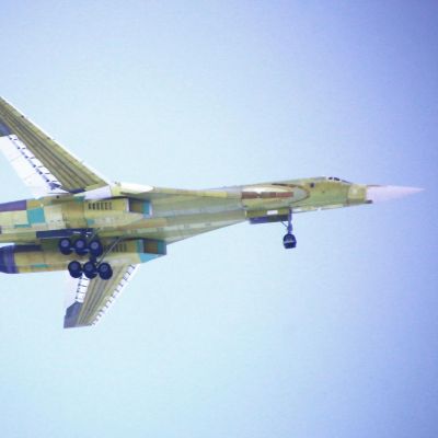 First Strategic Missile Carrier Tu-160M Making its Maiden Flight