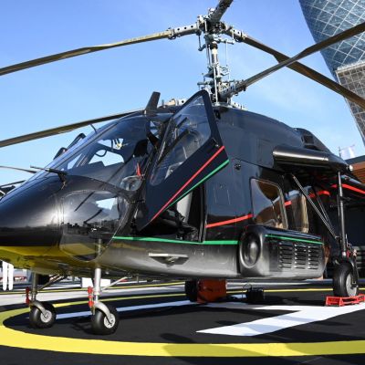 Rostec has Shown the Upgraded Ka-226T at the Exhibition in Abu Dhabi
