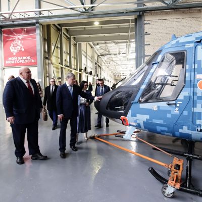 Губернатор Ульяновской области посетил Казанский вертолетный завод