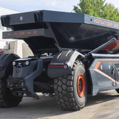 KAMAZ has Developed a Unique Dump Truck for Autonomous Operation in the Quarry