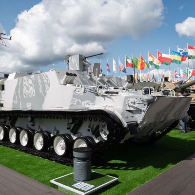 Rostec Shows an ‘Arctic’ Armored Personnel Carrier at the Forum “Army”