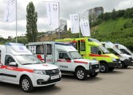Машины скорой помощи «Швабе» открыли тематическую экспозицию в Нижнем Новгороде