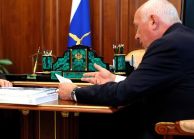 Сергей Чемезов представил Президенту России Владимиру Путину итоги работы за 2022 год
