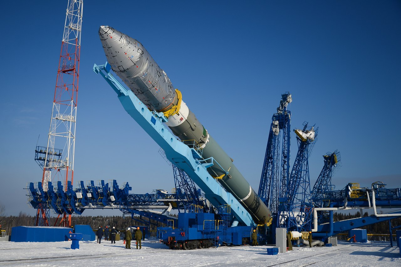С военного космодрома Плесецк стартовала ракета «Союз-2-1в» 