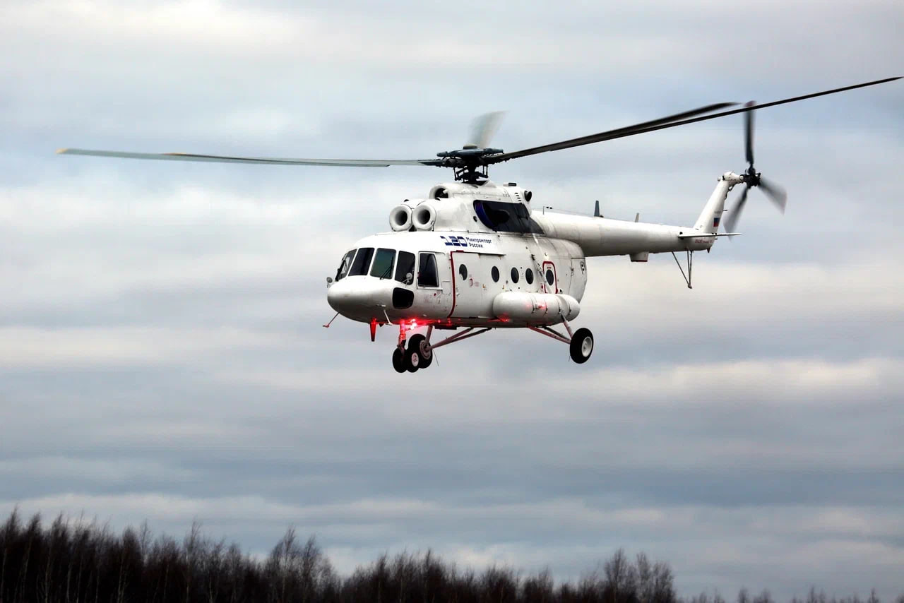 «Вертолеты России» поставили партию Ми-8 для Крайнего Севера и Дальнего Востока