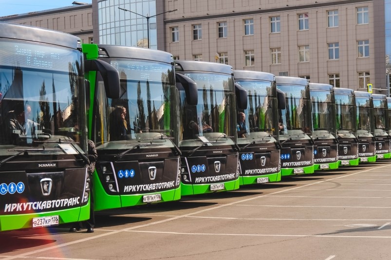 КАМАЗ поставил в Иркутск шесть автобусов «НЕФАЗ»