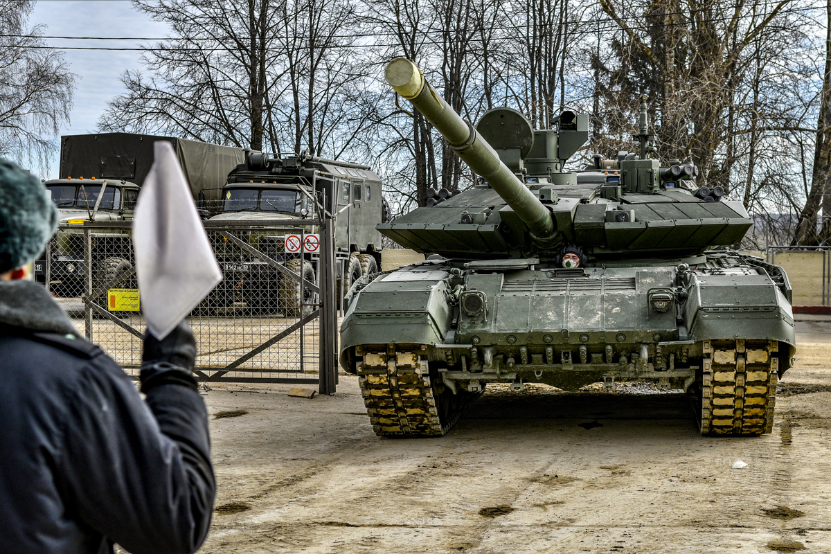 Российская армия получила первые танки Т-90М «Прорыв»