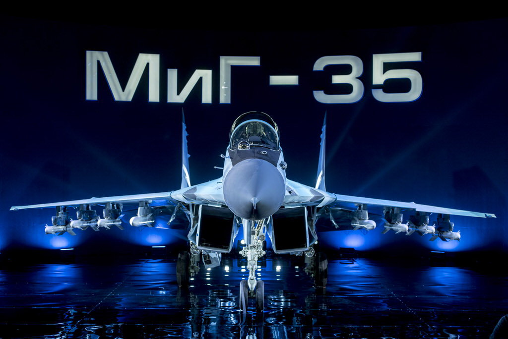 ОАК представила новейший истребитель МиГ-35