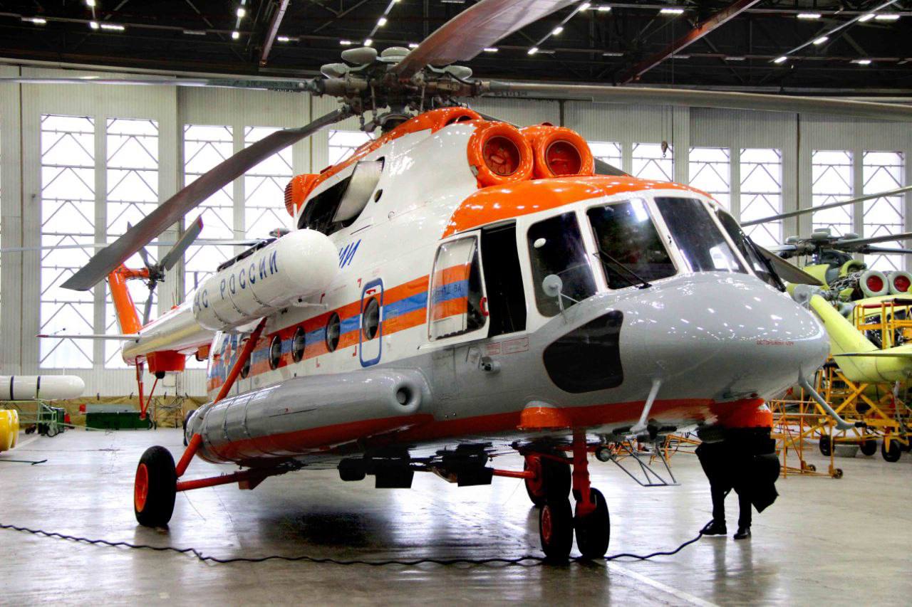Ростех передаст МЧС вертолеты для работы в Арктике