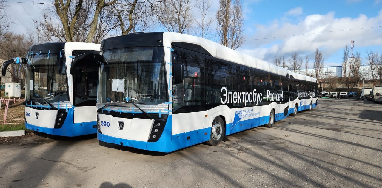 КАМАЗ поставил 20 электробусов в Ростов-на-Дону