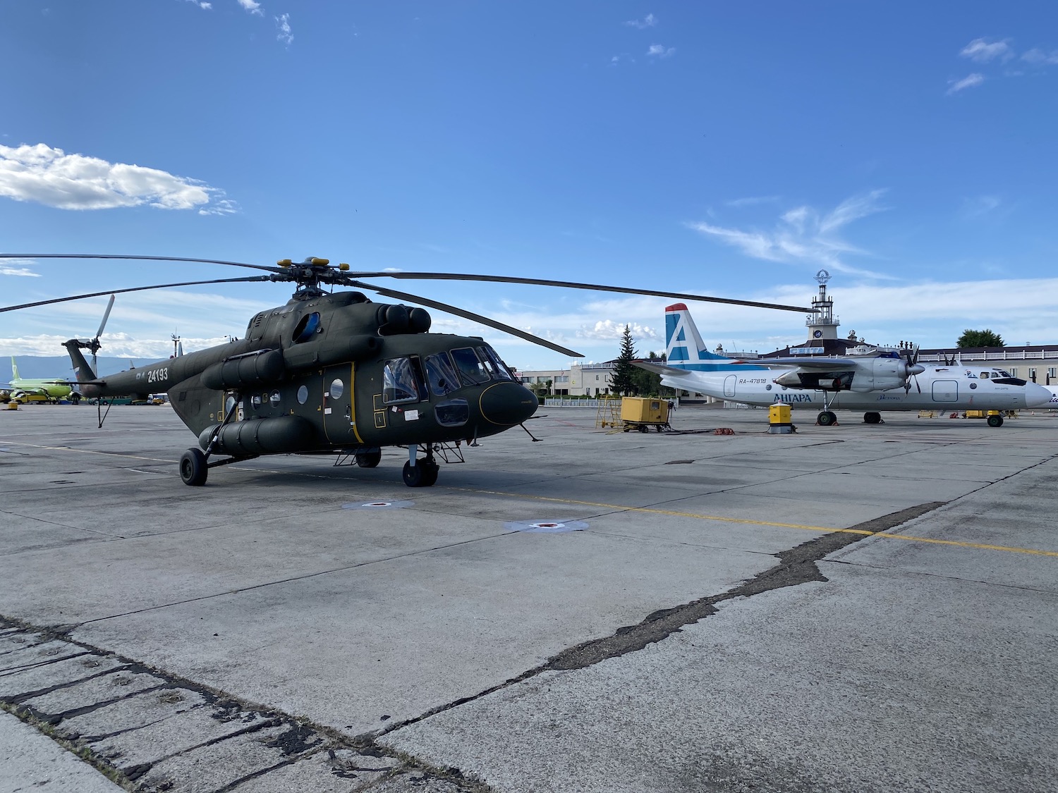 Ми-8МТВ-1 преодолел 8350 км от Казани до Камчатки