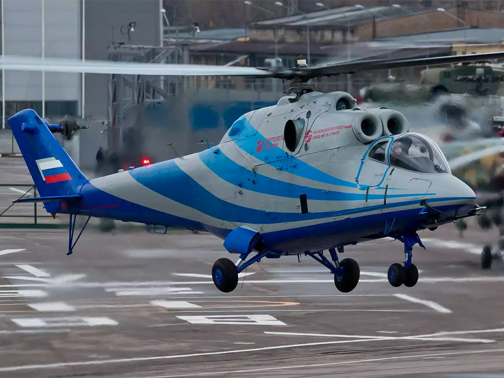 Летающая лаборатория перспективного скоростного вертолета впервые поднялась в воздух