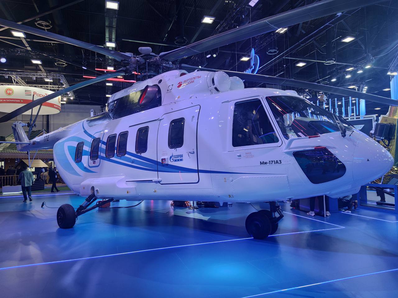 «Вертолеты России» представили многоцелевой Ми-171А3 на Петербургском газовом форуме 