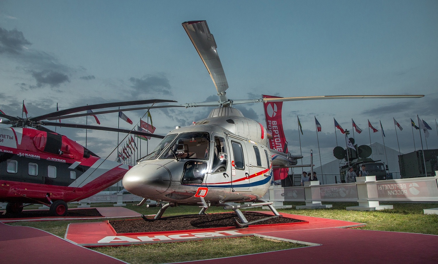 Вертолет «Ансат» сертифицирован в VIP-версии