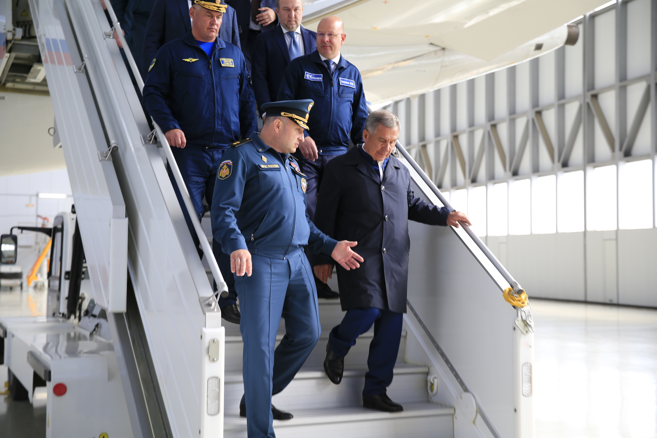 Министр МЧС России посетил Казанский авиазавод