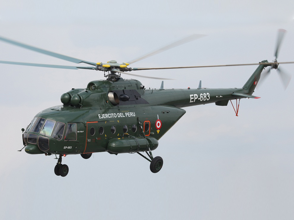 «Вертолеты России» поставили  партию Ми-171Ш в Перу