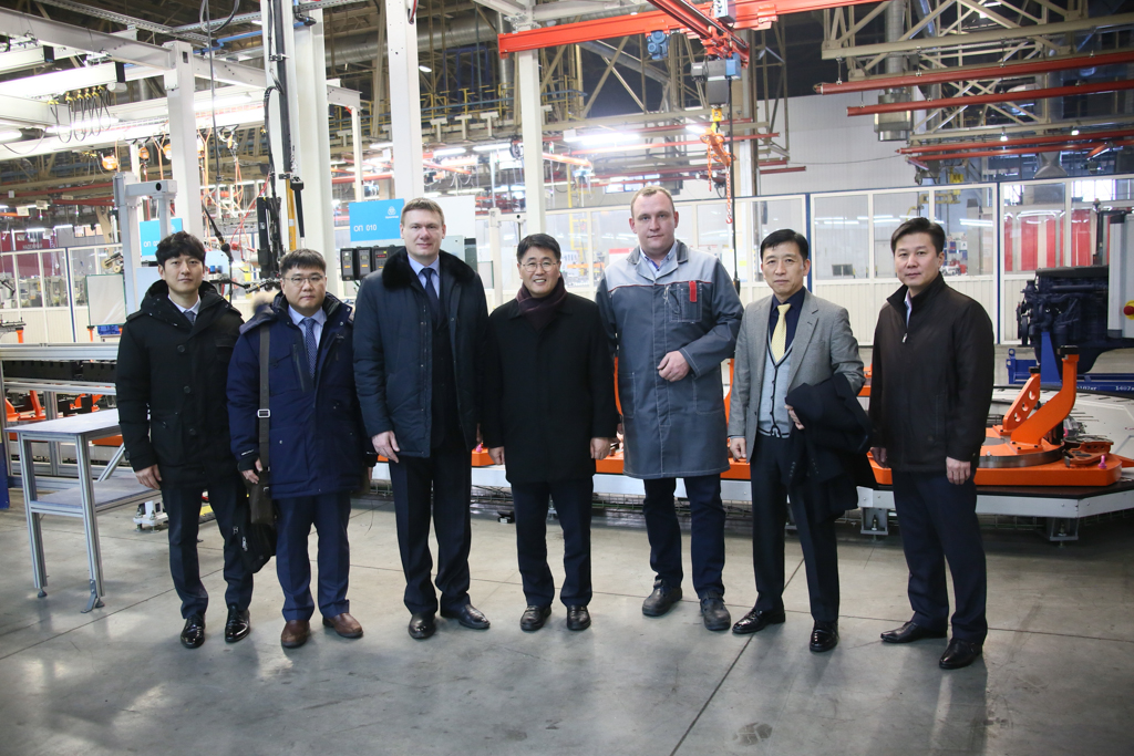 КАМАЗ с рабочим визитом посетила делегация Hyundai Motor