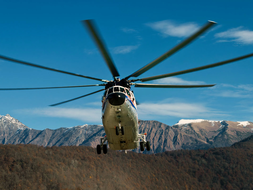 Celebrating 30 years with the Mi-26T heavy-lift chopper