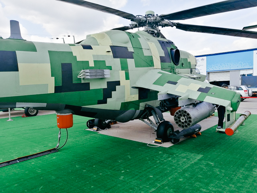 Ростех представил модернизированный Ми-24П