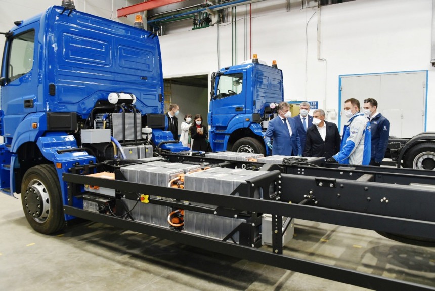 КАМАЗ ведет работы по созданию грузовых электромобилей