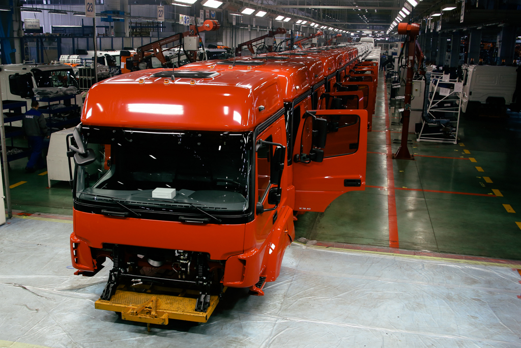 КАМАЗ модернизирует конвейер сборки кабин для новых моделей